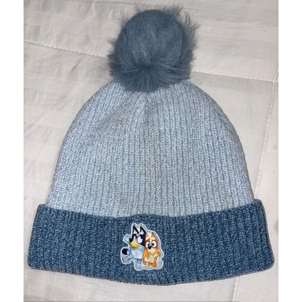 Bluey Toboggan & Paw Patrol Beanie lot Toddlers